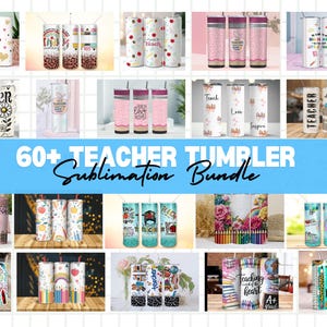 Bundle gobelet pour professeur PNG, gobelet pour professeur, ajoutez votre nom, gobelet pour professeur 20 oz, professeur conçoit des png, gobelet à crayon, vie de professeur png