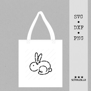 Plotter File Line Art Rabbit SVG, DXF, PNG, - Etsy