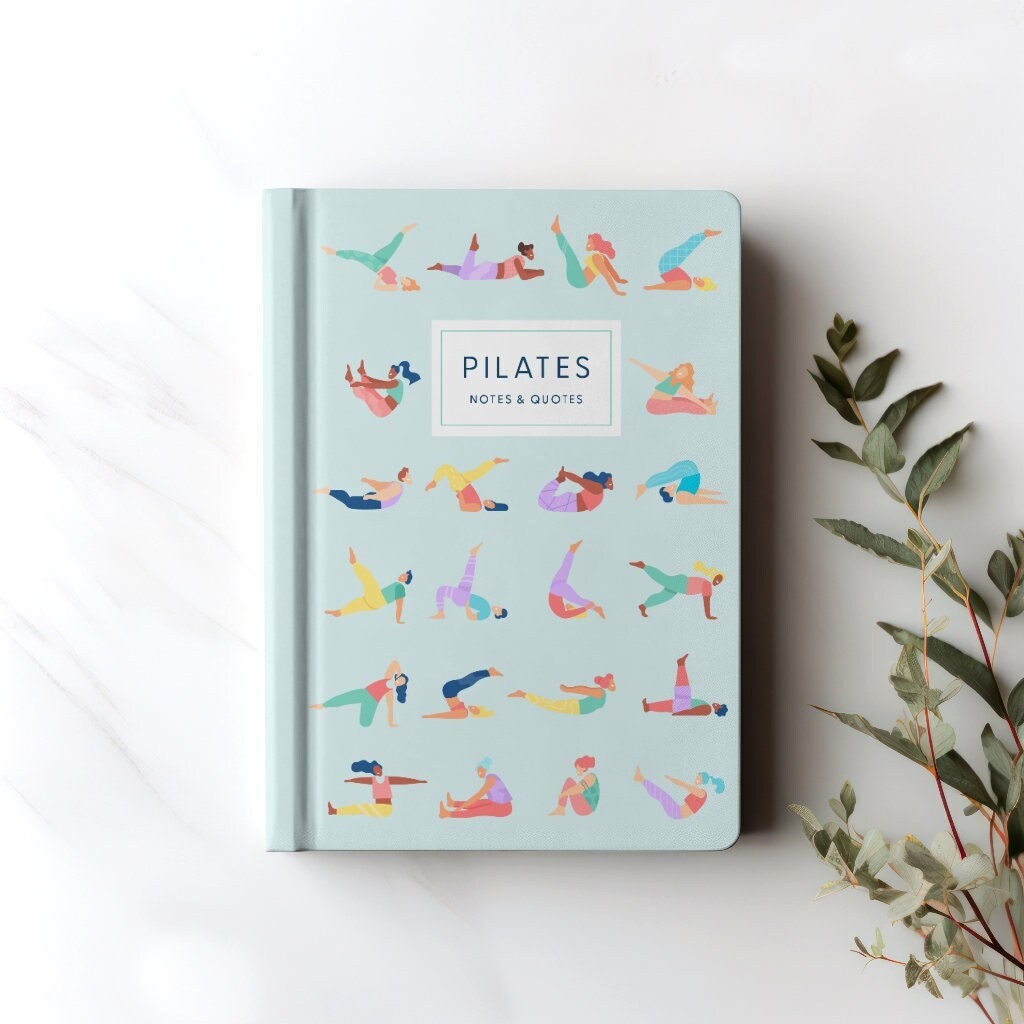 I Love Pilates: Bleu Notebook for Pilates Lovers, journal for Notes and  ideas, ( 110 Lined Pages