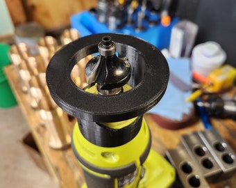 Ryobi P531 Router Guard Base Plate 2.750" OD, custom sizes are available