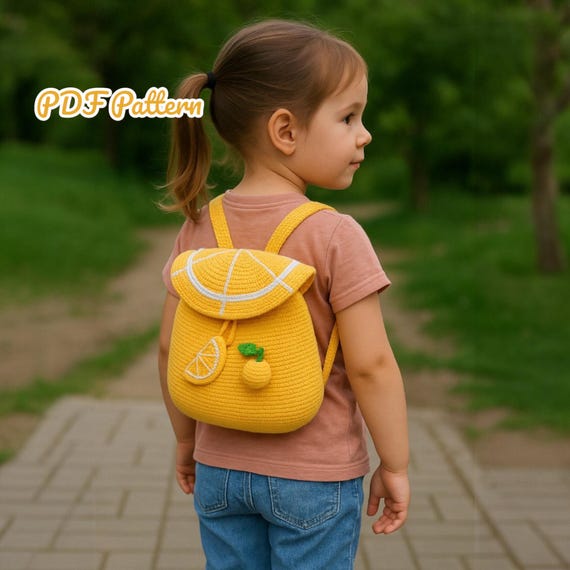 Kleine Zitronen Tasche Muster, Zitronen-Tasche PDF Muster