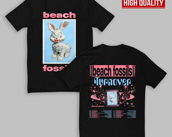 Beach Fossils Fall North American Tour Unisex, Beach Fossils The Bunny Tour, Beach Fossils Turnover Shirt