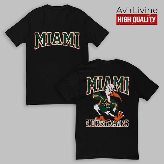 Funny Vintage 90s Miami Huricanes University Unisex T shirt Etsy