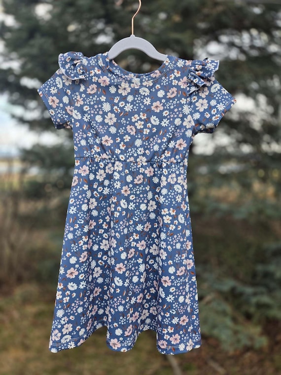 Chloe Ruffle Sleeve Maxi Dress