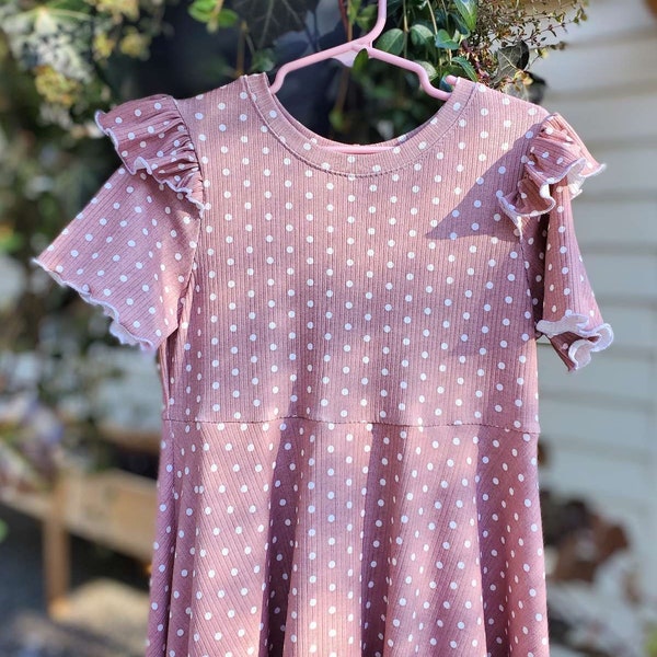 Ruffle Polka Dot Dress