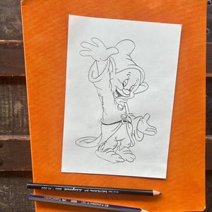 dopey Snow White and the seven dwarves Disney