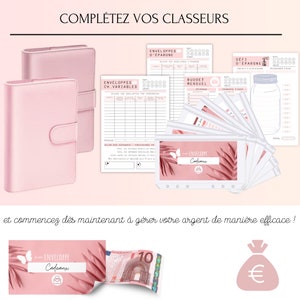 Planner Enveloppes Budget Francais à Imprimer Budget Planner Francais Pack Complet Pages de Garde Enveloppe Budget A6 Suivi Tracker Budget