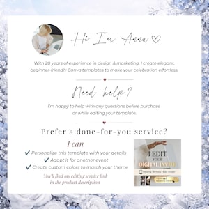Meet the designer behind this Cinderella Quinceañera invitation template. Professional Canva website invitation with customization services, color matching, event adaptation, RSVP integration, and personalized editing support.