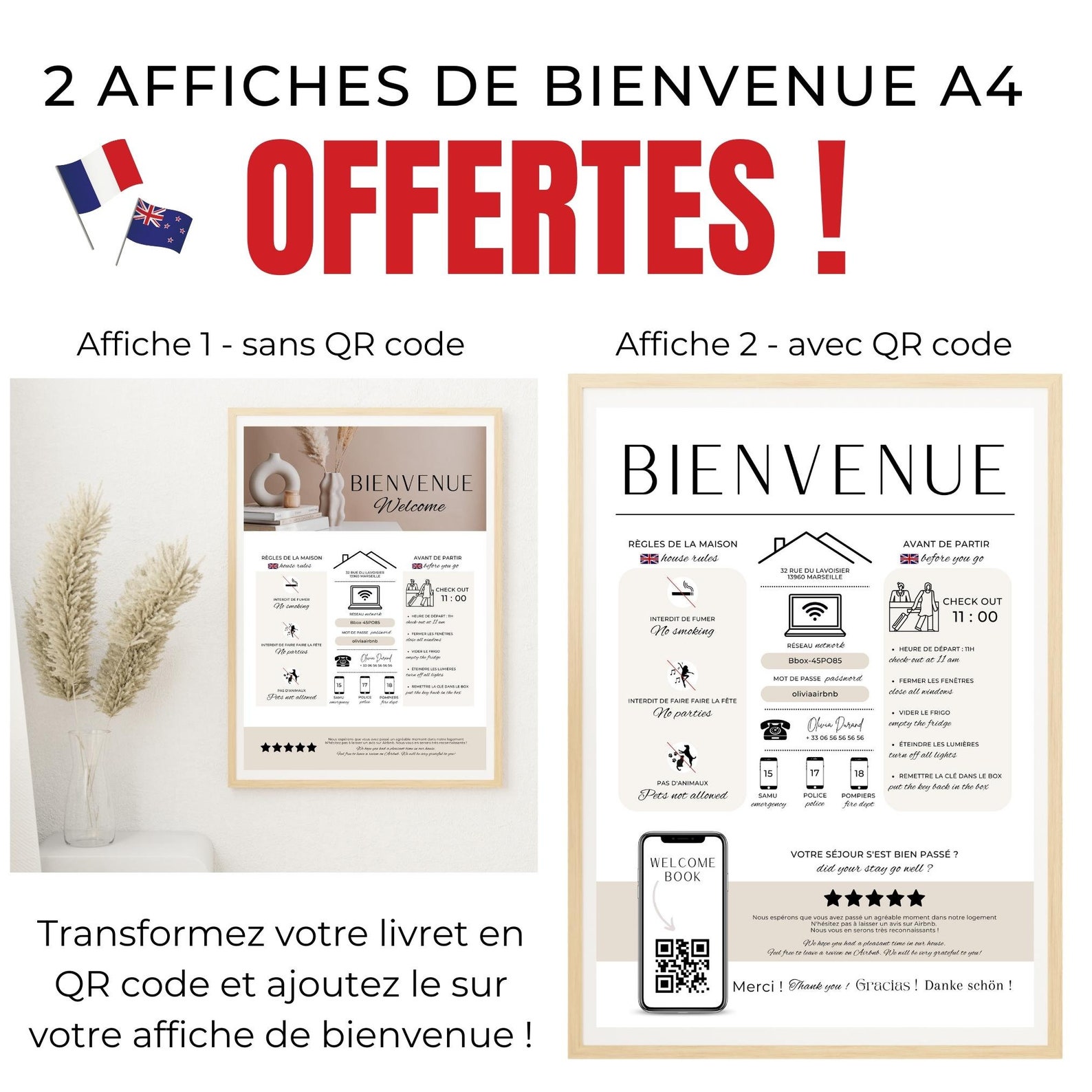 Lot De 5 Petits Savons Pour Invités – Format Voyage – Fabriqués En France – Neutre Et Vanille