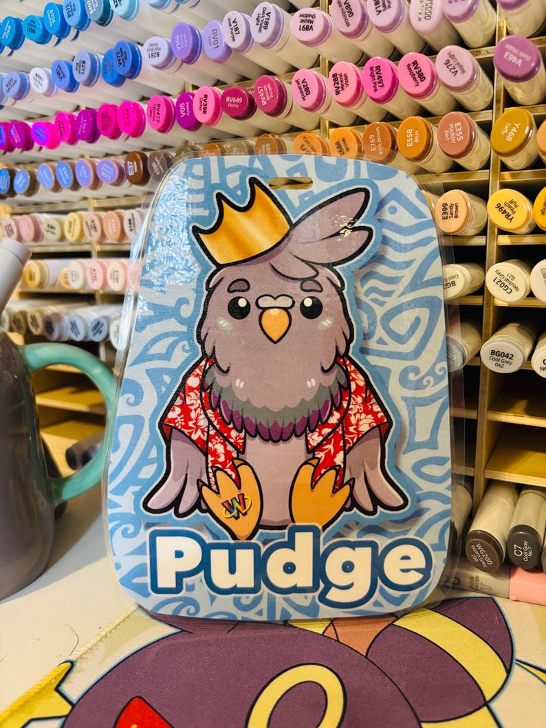 Webkinz Virtual Pet YCH Fursona Badge Commission | Any Species Fan Art | HQ art work Made to order & Shipped | Fursuit Badge image 14