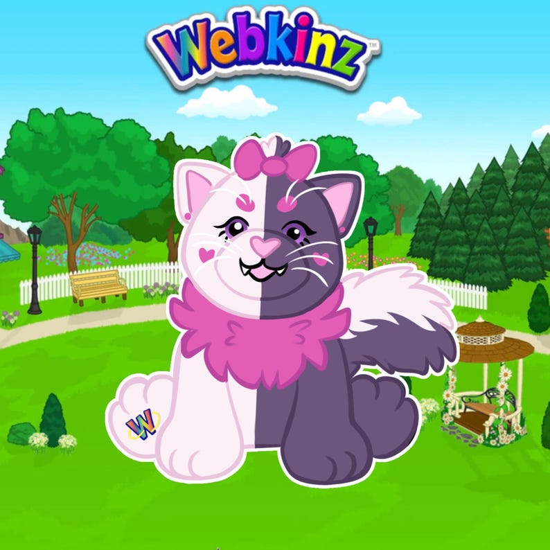 Webkinz Virtual Pet YCH Fursona Badge Commission | Any Species Fan Art | HQ art work Made to order & Shipped | Fursuit Badge image 10