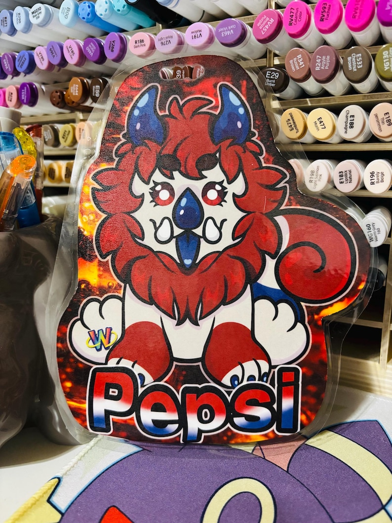 Webkinz Virtual Pet YCH Fursona Badge Commission | Any Species Fan Art | HQ art work Made to order & Shipped | Fursuit Badge image 8