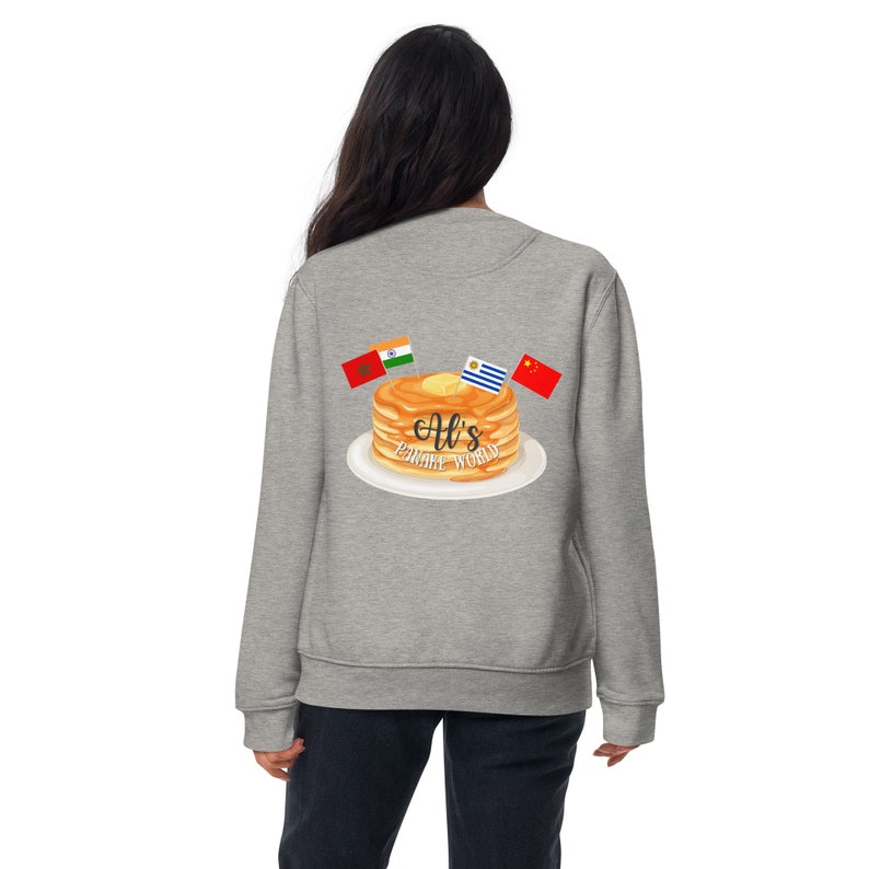 Als Pancake World Unisex Premium Sweatshirt Als Pancake Etsy