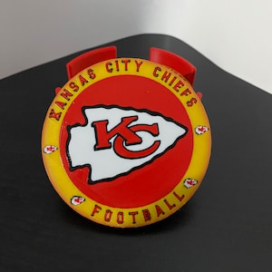 Kansas City Chiefs Football Coasters (4 coasters with holder