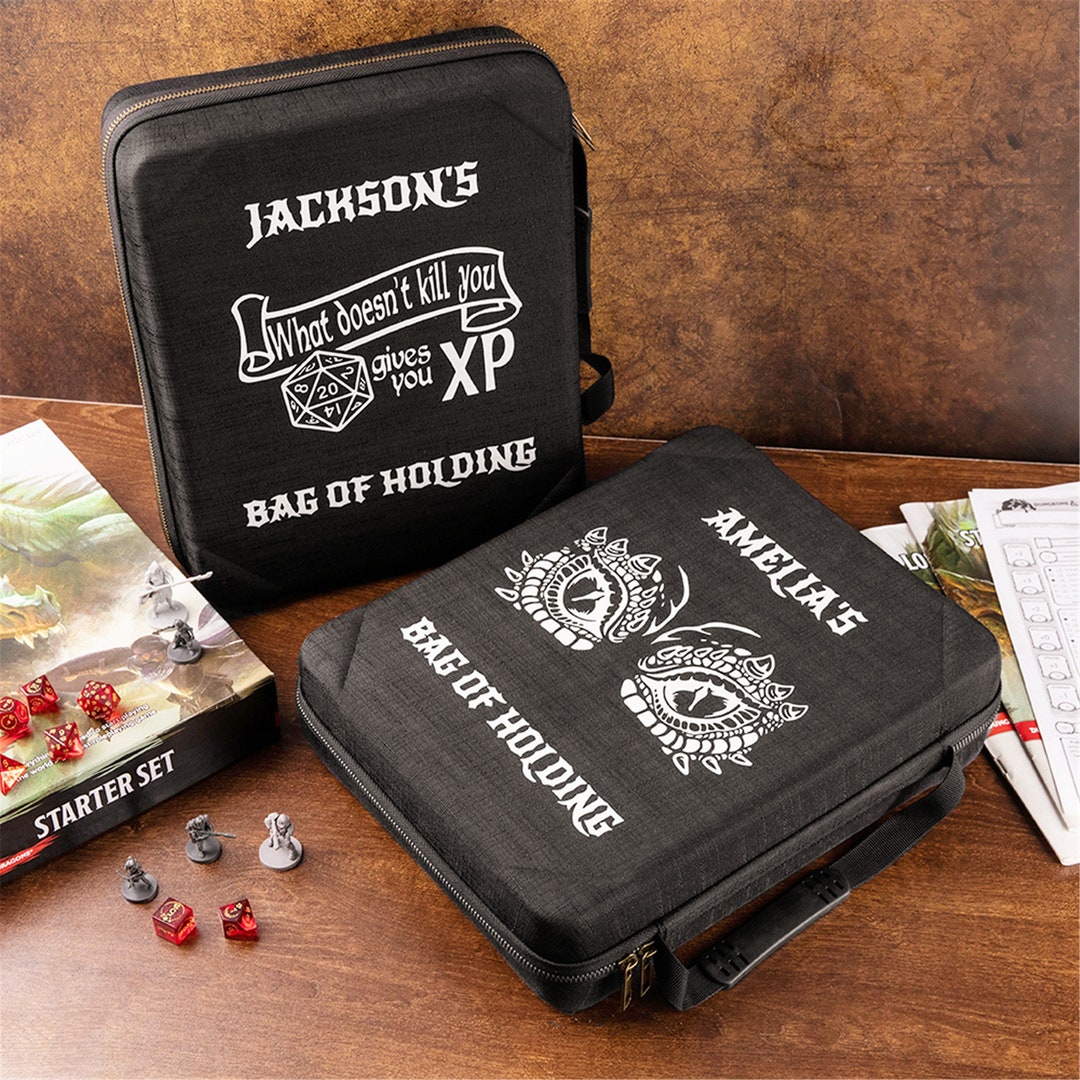 RPG Accessories Case D&D Bag of Holding D and D Storage and Organizer