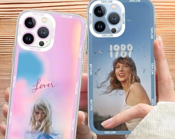 Étuis pour iPhone gratuits B2G1 Swift Singer, compatibles avec les modèles 11-14 Pro Max, coque transparente Enigmatic Artist Edition T-Taylor