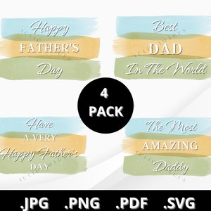 Happy Father&#39;s Day Quotes SVG, Father&#39;s Day SVG, Quotes SVG, Daddy, Best Dad, Happy Fathers Day