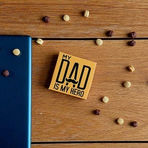 Gepersonaliseerde fotodoos cadeau voor papa bij speciale gelegenheden zoals verjaardag, vaderdag, enz.