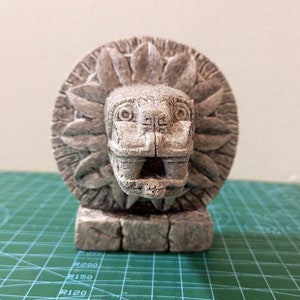 Aztec Quetzalcoatl Statue, Aztec Quetzalcoatl Dragon Head, Feathered Serpent, Quetzalcoatl Sculpture, Aztec Art, History Tribute