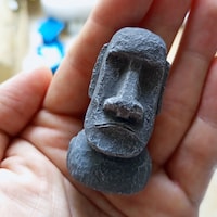 Massive Easter Island Head Sculpture, Concrete Moai Head Style ...