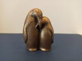 Penguin Couple Statue Bronze Finish | Anniversary Gift | Modern Minimalist Decor for Shelf or Desk - Animal Lover Gift product logo