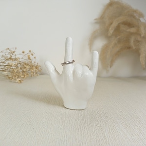 Hand Shaped Ring Holder