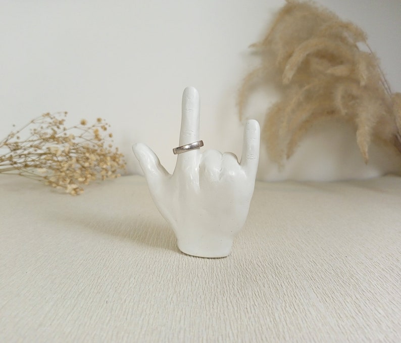 Hand Shaped Ring Holder