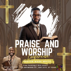 Praise and Worship Flyer