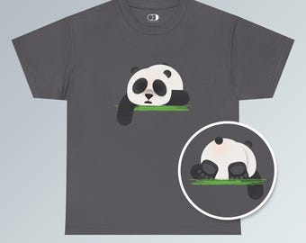 Panda T-Shirt - Double Sided Kawaii Graphic Tee