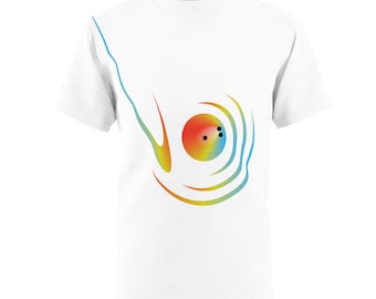 Bowling - Unisex Cut & Sew Tee (AOP) - White