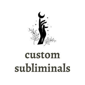 custom subliminal audio