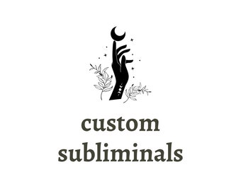 custom subliminal audio