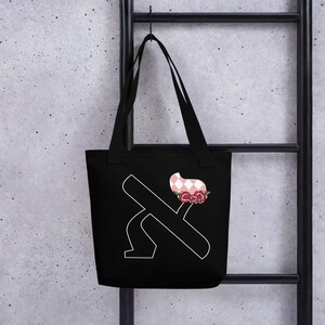 Tote Bag hebreo inicial carta monograma personalizado
