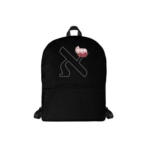 Mochila Hebrea Inicial Monograma Carta Viaje al Campamento Escolar