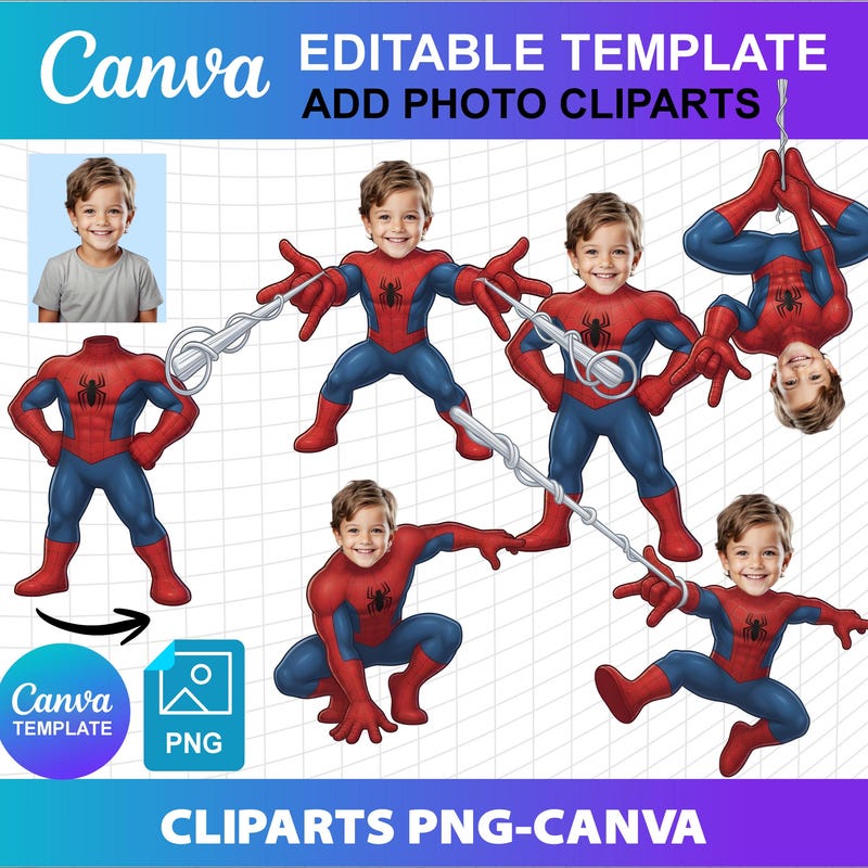 Spiderman Face Template - Etsy