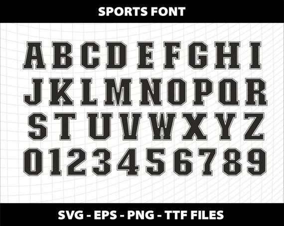 ソフトボール スポーツ アルファベット フォント文字 SVG ソフトボール