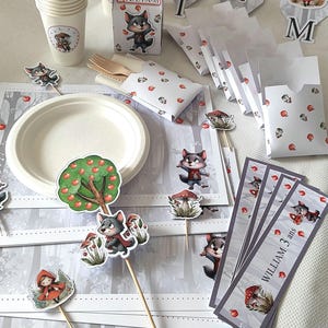 Kit compleanno personalizzato per bambini