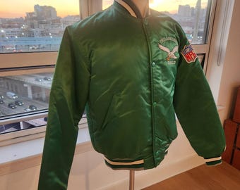 フィラデルフィア・イーグルス サテン スタータージャケット - サイズM