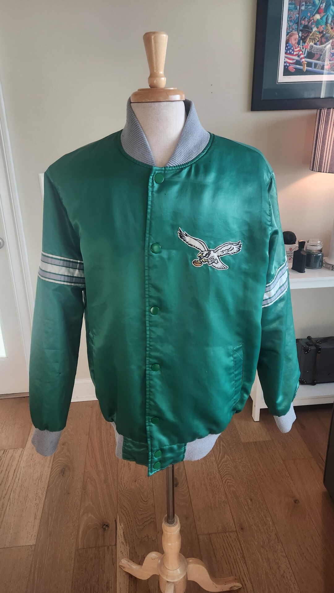 eagles-kelly-green-jacket-etsy
