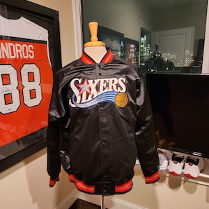 76ers Jacket Etsy Ireland