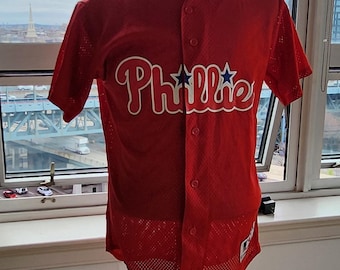 Vintage Philadelphia Phillies Jersey size small Burrel
