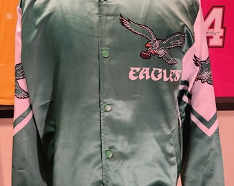 Eagles  Kelly green jacket size small made by chalkline