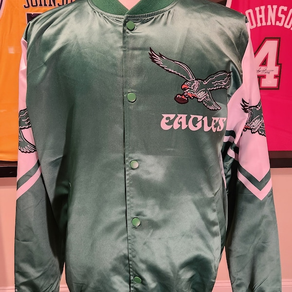 Eagles  Kelly green jacket size medium