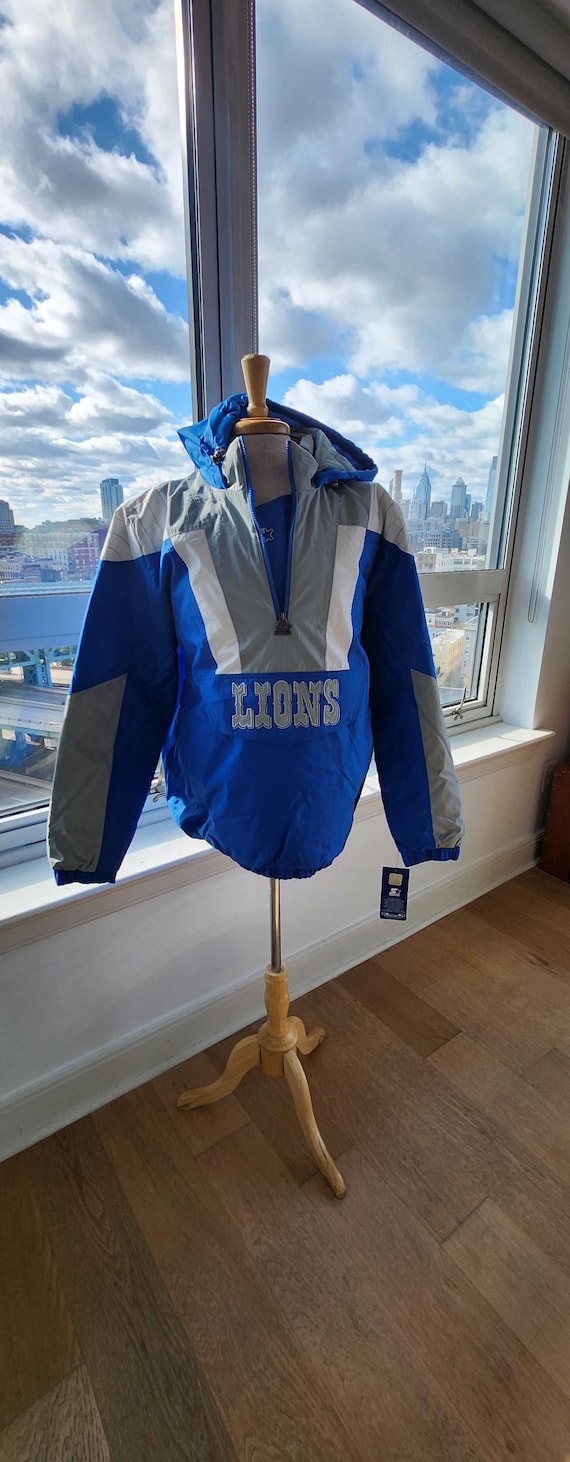 DETROIT LIONS down pullover size Medium Starter
