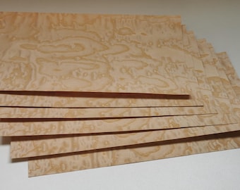 150 essences en placages 6/10mm Chêne, Amarante, Zebrano