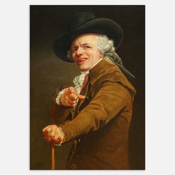 Autoportrait | Art mème | Joseph Ducreux