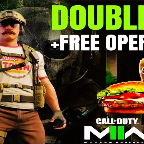 Call of Duty Modern Warfare 2 MW2 & MW3 Burger King Burgertown Operator Skin