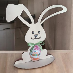 File SVG coniglietto porta ovetto – Taglio laser