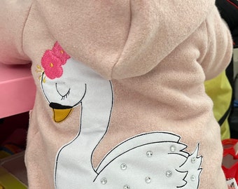 Fleecejacke Kinder, Fleecejacke Mädchen, Mädchenjacke, Fleecejacke aus Baumwolle, Kinderjacke, Übergangsjacke, Fleecejacke rosa