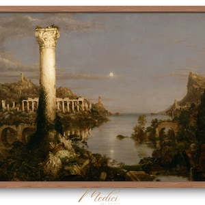 Thomas Cole Painting: The Course of Empire, Desolation (Instant Download)